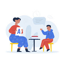 Free Vector | Hand drawn speech therapy illustration