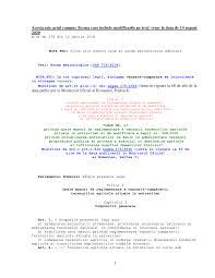 230 din 30 noiembrie 2010 publicată în monitorul oficial nr. 2
