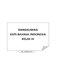 Erlangga straight point series (esps) b. Rangkuman Esps Kelas 4