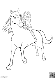Malvorlagen spirit n 16 coloring pages of spirit free. Lucky Rides On Spirit Coloring Pages Spirit Horse Racing Free Coloring Pages Colorings Cc