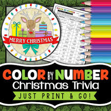 Tune your child's natural curiosity into everyday science lessons. Christmas Color By Number Fun Christmas Activity By Morpho Science