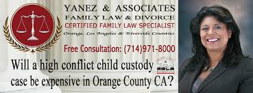 A child custody lawyer can help you negotiate custody, either by agreement or in court. Will A High Conflict Child Custody Case Be Expensive In Orange County Ca