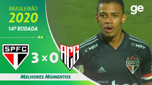 Atletico go only managed to rack up two attempts on target against corinthians, while the hosts recorded 15 shots (six on target). Sao Paulo 3 X 0 Atletico Go Melhores Momentos 14Âª Rodada Brasileirao 2020 Ge Globo Youtube