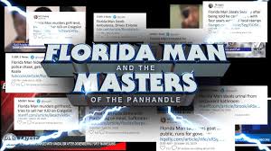We did not find results for: Project Twenty1 2019 Florida Man And The Masters Of The Panhandle Youtube