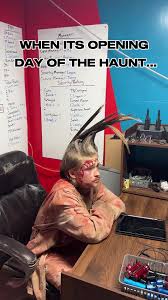 "Today's the day! Get ready for chills and thrills at our haunted house.  See you there... if you dare! #spooky #spookyseason #happyholloween  #holloween2024 #haunter #hauntactor #haunted #hauntedtiktok ...