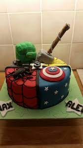 Fruit cake—sugar, margarine (vegetable oils; Marvel Superhero Cake London Swap Incredibles For Spider Man Superhero Birthday Cake Marvel Birthday Cake Marvel Cake
