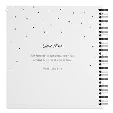 Ontwerp je eigen: De allerliefste dat ben jij invulboekje - Dots & Hearts  Kopen? ⋆ Invulboekjes.nl