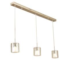 Suspension Kosy Transparent Laurie Lumiere Lustre Plafonnier Luminaire Verre Depoli
