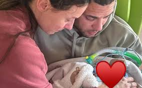 Gladiators star Steel's heartache as baby son dies 13 days after being born  prematurely