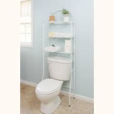 White metal bathroom racks over toilet. Over Toilet Storage Target