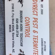 Southwest corner of coronado & fry. Direct Pest Termite Control Pest Control 2160 E Fry Blvd Sierra Vista Az Phone Number Yelp