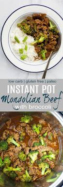 Instant Pot Mongolian Beef With Broccoli Gluten Free Dinner Recipe Gluten Free Instant Pot Gluten Free Instant Pot Recipes Mongolian Beef Recipes