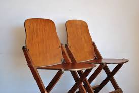 Vintage Wooden Folding Chairs American Seating Company Extra Seating Wooden Folding Chairs Chair Folding Chair