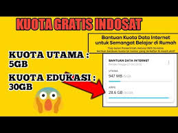 Cara dapat kuota gratis indosat 14gb. 35gb Kuota Kuota Gratis Indosat Cara Mengatifkan Kuota Gratis Dari Pemerintah Youtube