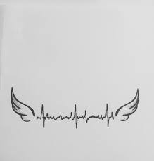 Heartbeat Tattoo Need To Add Ethan S Name And Use His Last Heartbeat Heartbeat Tattoo Ekg Tattoo Remembrance Tattoos