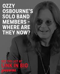 The Prince of Darkness has played with quite a few musicians over the  years, so what are they up to now?