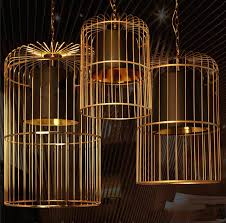 Bird Cage Pendant Light Chandelier Tudo Co Tudo And Co