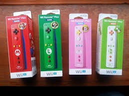 All 4 Special Edition Wii U Remotes Wii Remote Wii U Nintendo Wii Controller