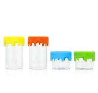 6ml 15ml Small Smell-Proof Drip Silicone Lid Nonstick Wax ...