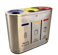 Stainless Steel Rubbish Bin - Classified Trash Bin - Eco ...