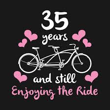 Only 2 available and it's in 1 person's cart. 35 Years Together Happy 35th Anniversary Aniversary Wishes 35th Wedding Anniversary