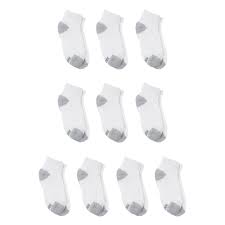 Hanes Hanes Boys Socks 10 Pack Ankle Little Boys Big Boys Walmart Com