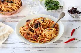 Recette Linguine Au Thon Olives Et Capres En Video Recette Recette Cuisine Italienne Recette Linguine Recette Italienne