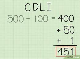 · c is worth 100. How To Convert Roman Numerals 6 Steps With Pictures Wikihow
