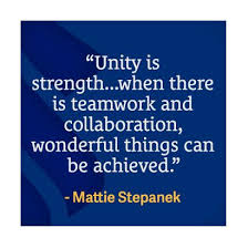 Want some powerful teamwork quotes to motivate your team to new heights? Unity Is Strength When There Is Teamwork And Collaboration Wonderful Things Can Be Unity Is Strength Quotes Teamwork And Collaboration Inspirational Quotes