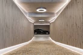 That's most likely where the water level was at when the garage started to drain into the street as it rose. Inside Sydney S Most Beautiful Underground Garage