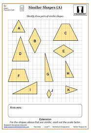 In this case, ab has been drawn and two angles have been created. Congruence And Similarity Worksheets Cazoom Maths
