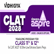 Vidhigya Aspire CLAT 2028 with Class 11th & 12th
