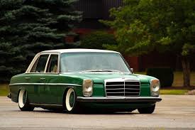 Bagged Mercedes W115 Stanceworks Mercedes Classic Mercedes Benz