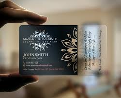 Our templates' colors are easy on the eyes, so it fits your business. Elegant Playful Massage Business Card Design For A Company By Chandrayaan Creative Design 16376736