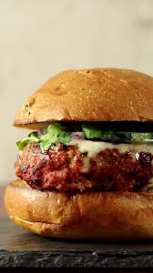 Tandoori Chicken Burger Recipe Chicken Burgers Recipe Chicken Burgers Chicken Burger Patty Recipe