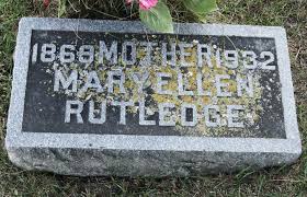 Mary Ellen “Ella” Fisher Rutledge (1869-1932)