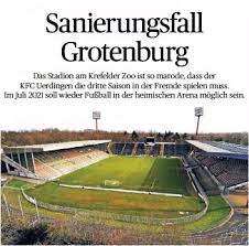 Die spielleitende stelle des dfb hat eine entsprechende örtliche. Sanierungsfall Grotenburg Pressreader