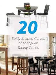 Rated 4.5 out of 5 stars. 20 Softly Shaped Curves Of Triangular Dining Tables Home Design Lover