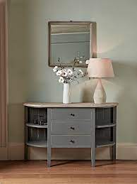 Rounded Storage Console Table Console Table Hallway Designer Console Table Console Table