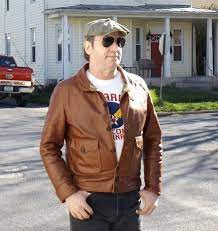 Shaw Collar Cossack Leather Flight Jacket As Seen In Late 1920 S Mid 1930 S Aviation And Motorsports Leather Flight Jacket Jackets Flight Jacket