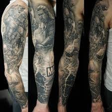 It's totally unexpected in a sea of black and red. Kartinki Po Zaprosu Marvel Tattoo Sleeve Black And White Marvel Tattoos Marvel Tattoo Sleeve Sleeve Tattoos