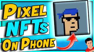How To Make A Pixel Nft On Your Phone Youtube