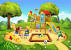 Cartoon Playground Clipart