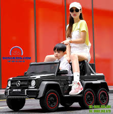 Xe ô tô điện trẻ em G63 Cao Cấp 2 chỗ ngồi Mercedes WF189