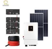 Sistem Energi Tenaga Surya Rumah AC Normal 5 Tahun Kustom Br-Solar