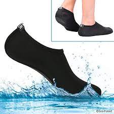 Eco Fused Women S Water Socks Or Shoes With Elastic Quick Dry Breathable Fabric And Non Sli Water Shoes Women Water Shoes Mens Beach Shoes