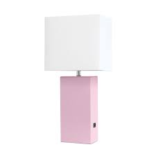 This desk set is made for you. Brighton Hill Poppy Blush Pink One Light Table Lamp Bellacor