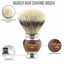 Men's Shaving Brush Best Badger Hair Clean Shave Wood - Etsy