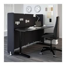 Bekant Screen For Desk Gray 47 1 4 Ikea In 2021 Ikea Bekant Ikea Reception Desk Home Office Furniture
