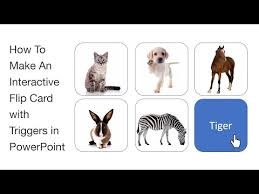 Free template to make the card included. How To Make An Interactive Flip Card With Triggers In Powerpoint Presentation